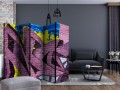 Parawan 5-częściowy - Street art - graffiti II [Room Dividers]