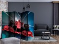Parawan 5-częściowy - Bolid formuły 1 II [Room Dividers]