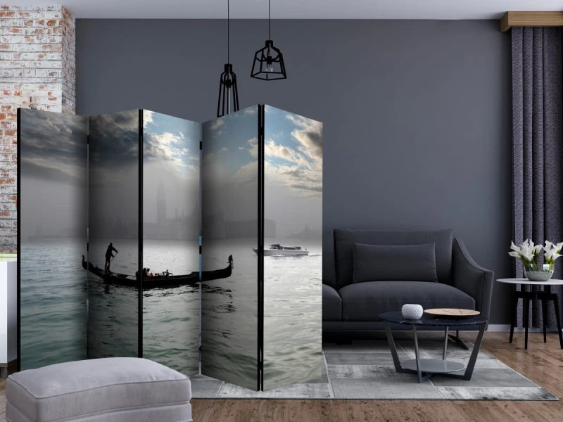 Parawan 5-częściowy - Wenecja - rejs gondolą II [Room Dividers]