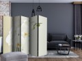 Parawan 5-częściowy - Biała orchidea II [Room Dividers]