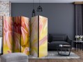 Parawan 5-częściowy - Pastelowa dalia z kroplami rosy II [Room Dividers]