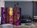 Parawan 5-częściowy - Mandala: Różowa ekspresja II [Room Dividers]