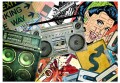 Fototapeta samoprzylepna - Graffiti girl