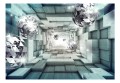Fototapeta samoprzylepna - Podróż przez Niebieski Tunel