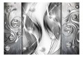 Fototapeta samoprzylepna - Diamenty w srebrze