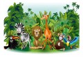 Fototapeta samoprzylepna - Zwierzęta dżungli