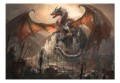 Fototapeta samoprzylepna - Smoczy zamek