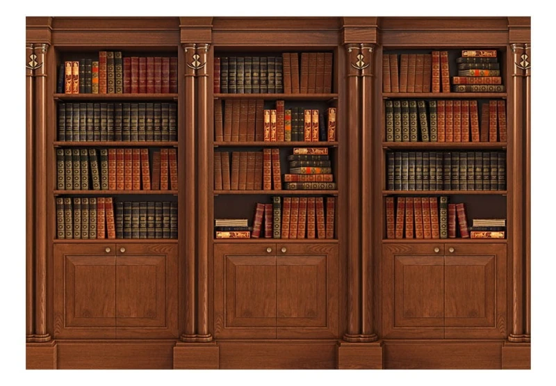 Fototapeta samoprzylepna - Elegancka biblioteczka
