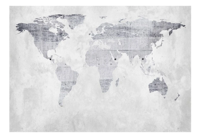 Fototapeta samoprzylepna - Betonowa mapa