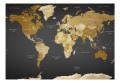 Fototapeta samoprzylepna - Mapa świata: Nowoczesna geografia