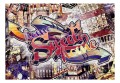 Fototapeta samoprzylepna - Odjazdowe graffiti