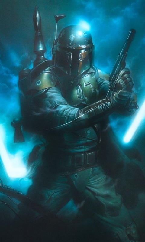Fototapeta Star Wars Classic Bounty Hunter DX3-034