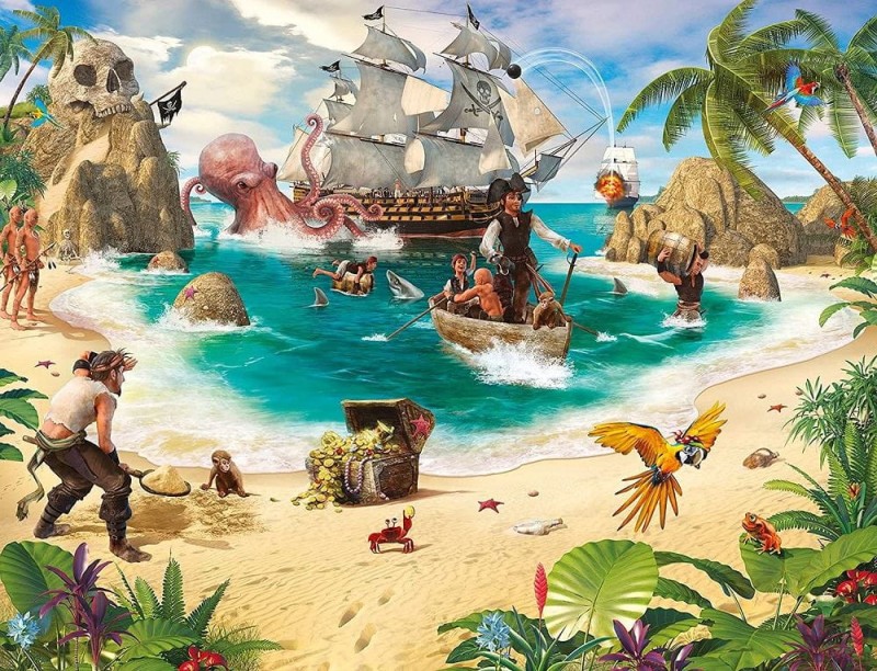 Fototapeta dla dzieci Wyspa piratów 40755