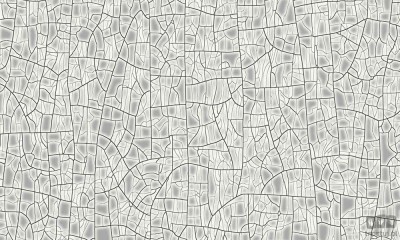 Szara tapeta z ceramicznym efektem