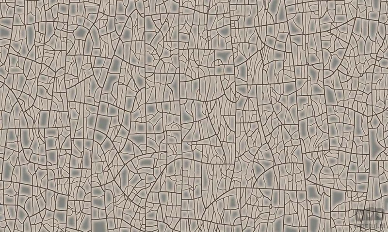 Beżowa tapeta z ceramicznym efektem