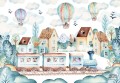 Fototapeta Ciuchcia i balony 13673