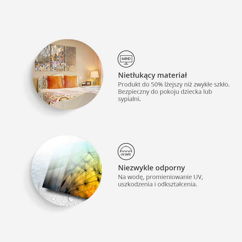Obraz na szkle akrylowym - Fioletowa lilia pustynna [Glass]