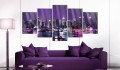 Obraz na szkle akrylowym - Purpurowe niebo [Glass]