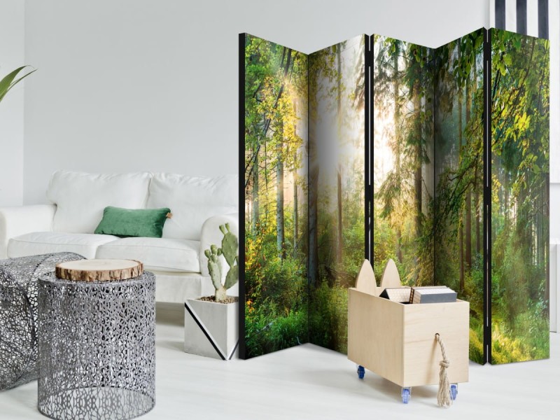 Parawan 5-częściowy - Nieujarzmiona przyroda II [Room Dividers]
