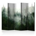 Parawan 5-częściowy - Las iglasty II [Room Dividers]