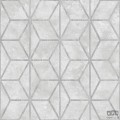 Szara tapeta z drewnianym geometrycznym zdobieniem