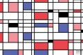Fototapeta Mondrian V128-2