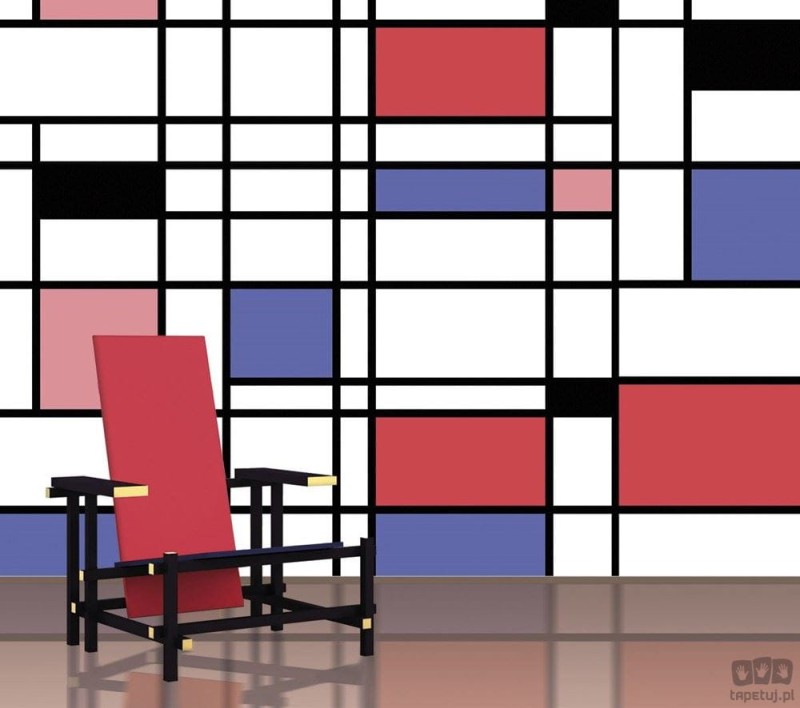 Fototapeta Mondrian V128-2