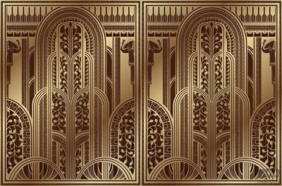 Fototapeta Art Deco V134-3