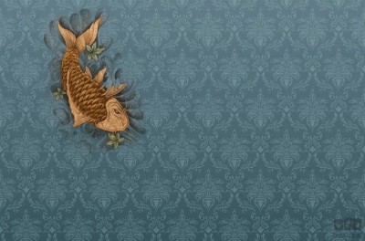Fototapeta Koi Fish V119-2