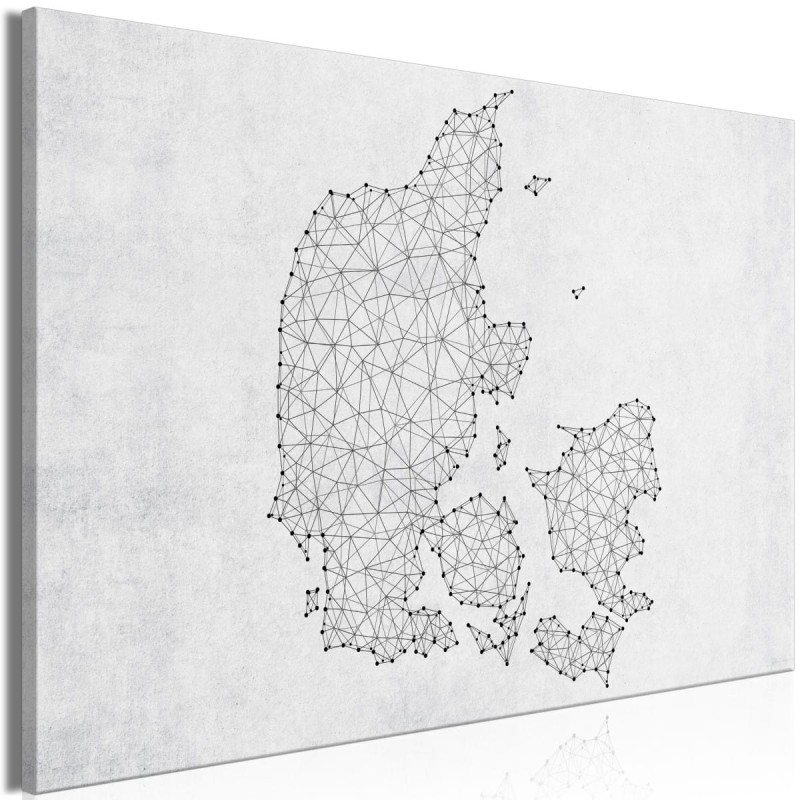 Obraz - Geometryczna kraina (1-częściowy) szeroki