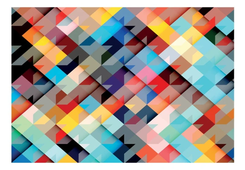 Fototapeta - Kolorowy patchwork