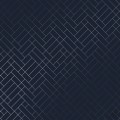 Granatowo-złota tapeta z linearnym wzorem