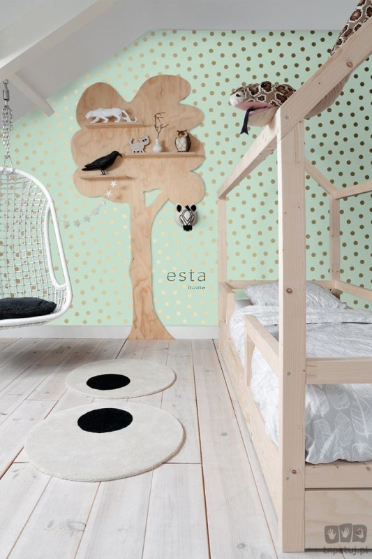 Forest Friends 139245 tapeta ścienna Esta Home