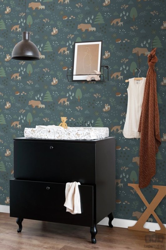 Forest Friends 139248 tapeta ścienna Esta Home