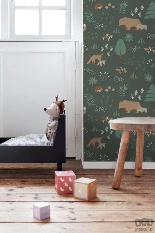 Forest Friends 139249 tapeta ścienna Esta Home