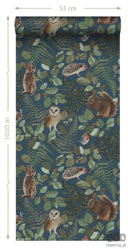 Forest Friends 139250 tapeta ścienna Esta Home