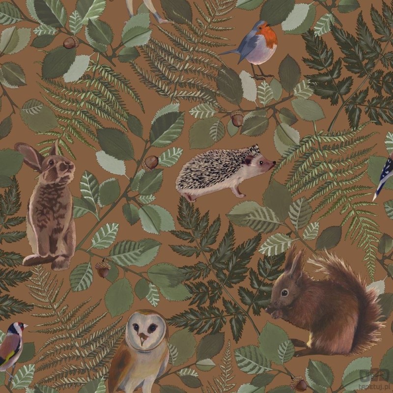 Forest Friends 139251 tapeta ścienna Esta Home