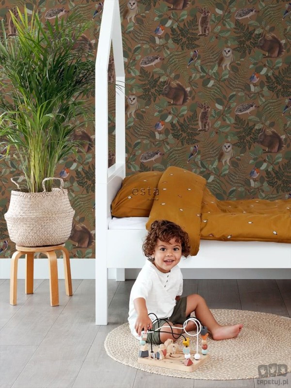 Forest Friends 139251 tapeta ścienna Esta Home