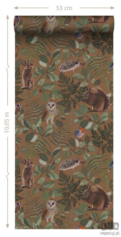 Forest Friends 139251 tapeta ścienna Esta Home
