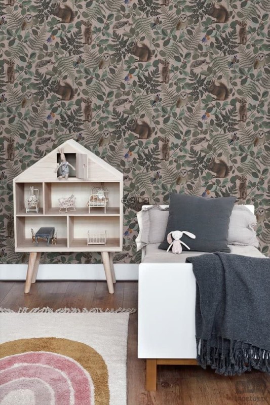 Forest Friends 139252 tapeta ścienna Esta Home