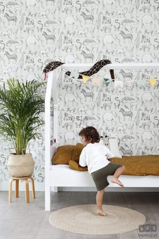 Forest Friends 139270 tapeta ścienna Esta Home