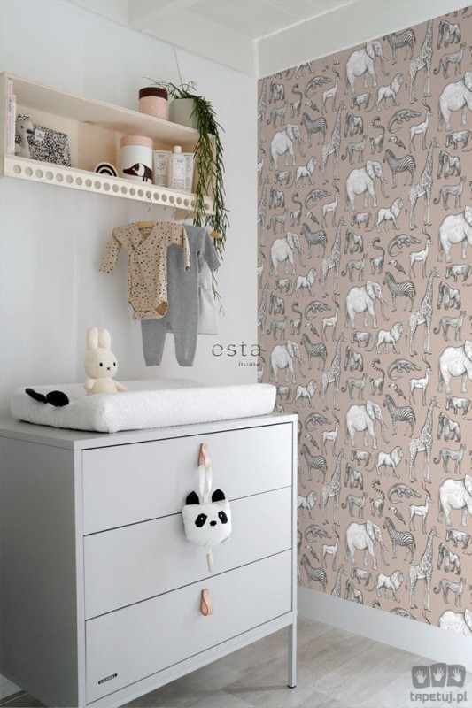 Forest Friends 139271 tapeta ścienna Esta Home