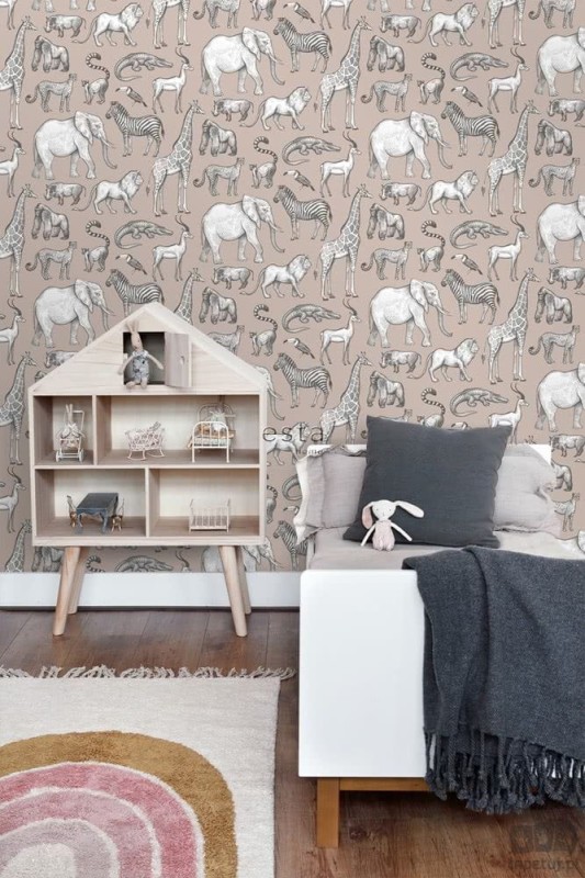 Forest Friends 139271 tapeta ścienna Esta Home