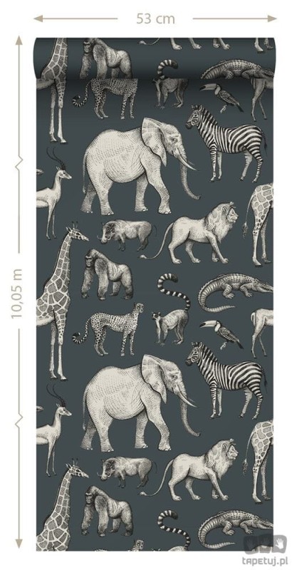 Forest Friends 139272 tapeta ścienna Esta Home