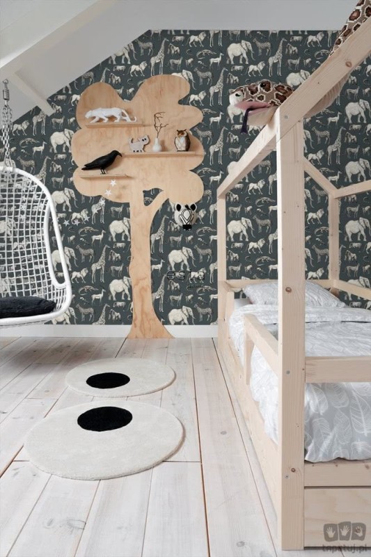 Forest Friends 139272 tapeta ścienna Esta Home