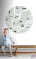 Naklejka okrągła Ulica 159066 Esta Home