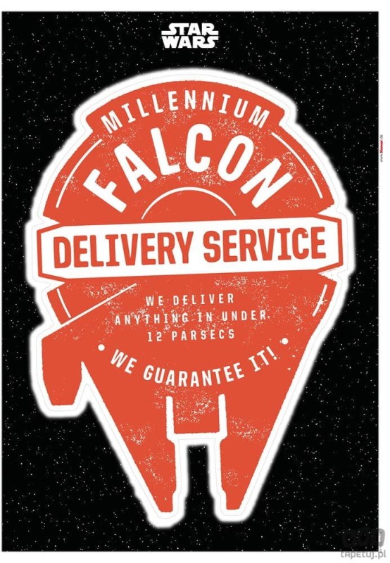 Naklejka ścienna Star Wars Delivery Service 14070h