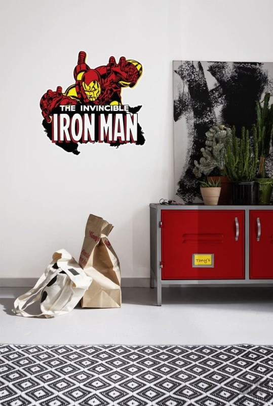 Naklejka ścienna Iron Man Comic Classic 14073h