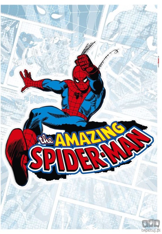 Naklejka ścienna Spider-Man Comic Classic 14077h