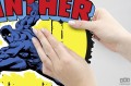 Naklejka ścienna Black Panther Comic Classic 14079h
